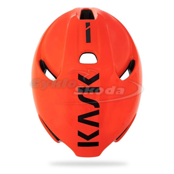 Helma Kask UTOPIA ORANGE FLUO BLACK