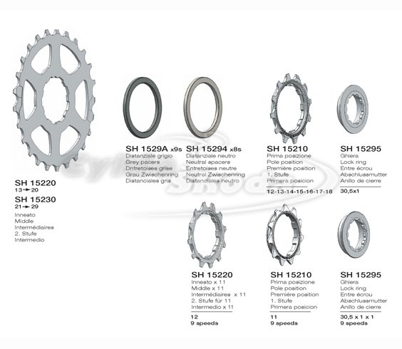 Kazeta Primato SH 9s