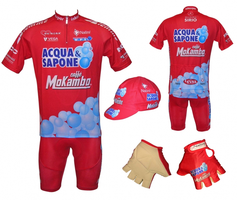 Cyklistická sada ACQUA SAPONE 2006