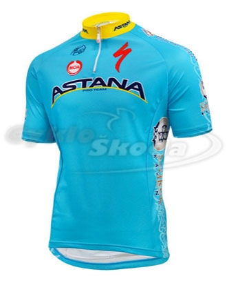 Dres krátký rukáv profi týmu ASTANA 2015