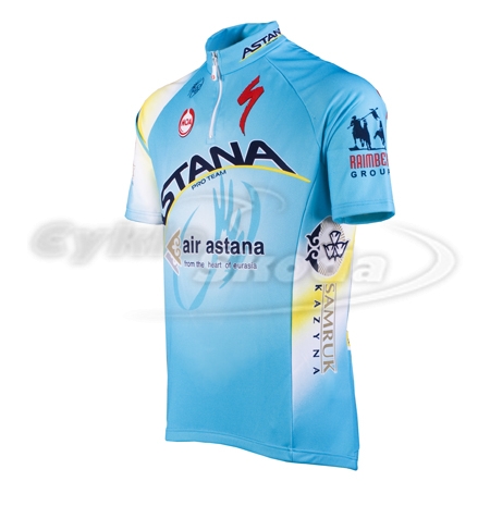 Dres krátký rukáv profi týmu ASTANA 2014
