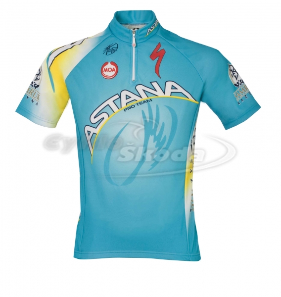 Dres krátký rukáv profi týmu ASTANA 2013