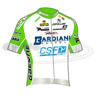Dres krátký rukáv profi týmu CSF BARDIANI 2013