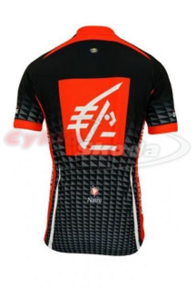 Dres krátký rukáv krátký zip profi týmu CAISSE D´EPARGNE 2010