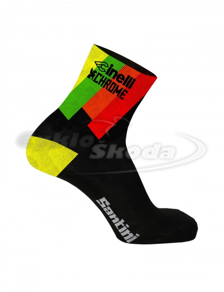 Ponožky letní profi týmu CINELLI CHROME 2017