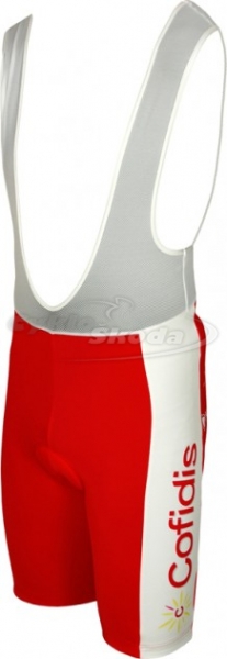 Kraťasy se šrákama profi týmu COFIDIS 2012