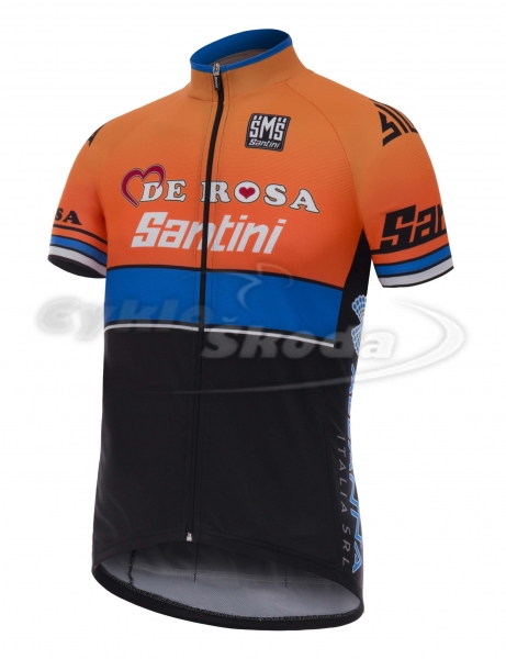 Dres krátký rukáv profi týmu DE ROSA 2017