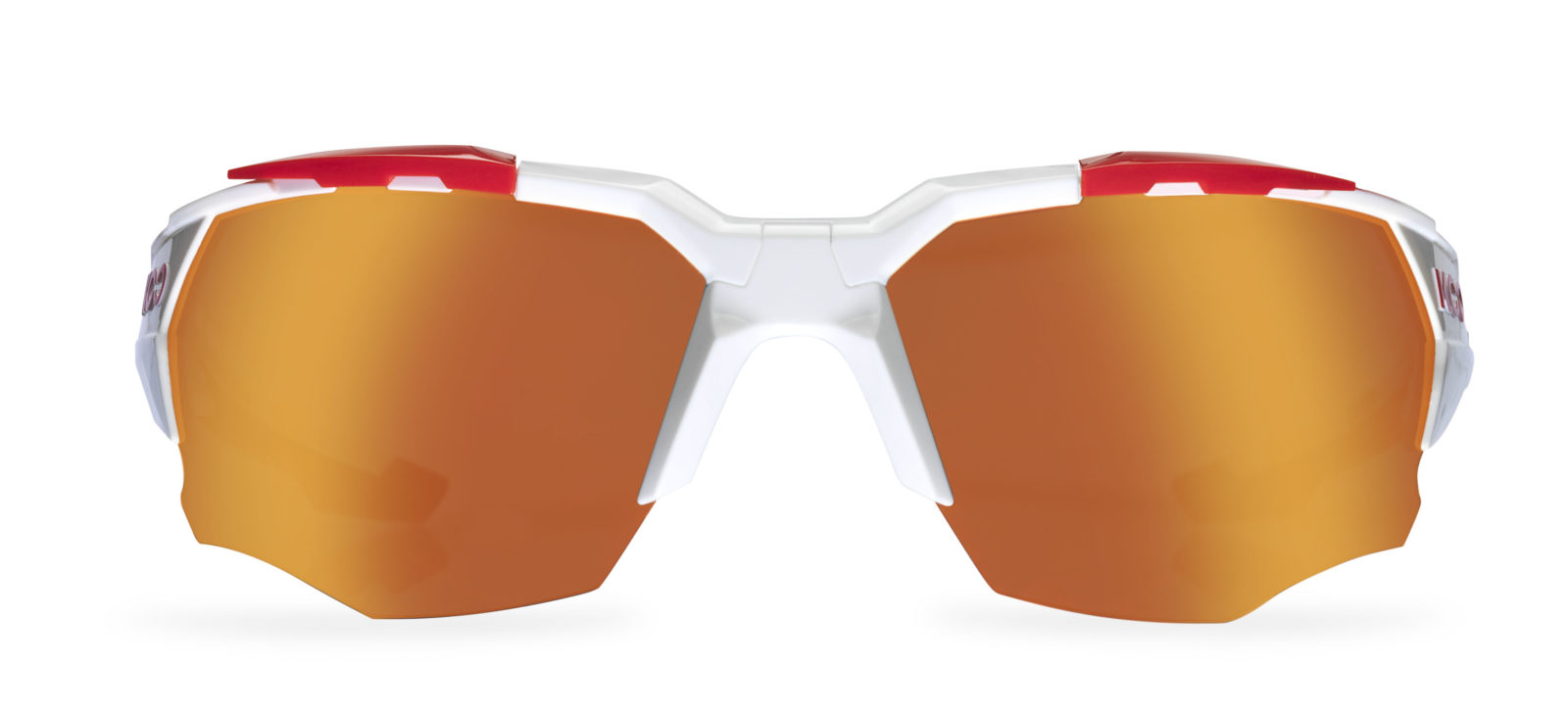 Brýle KOO ORION WHITE RED red mirror lenses