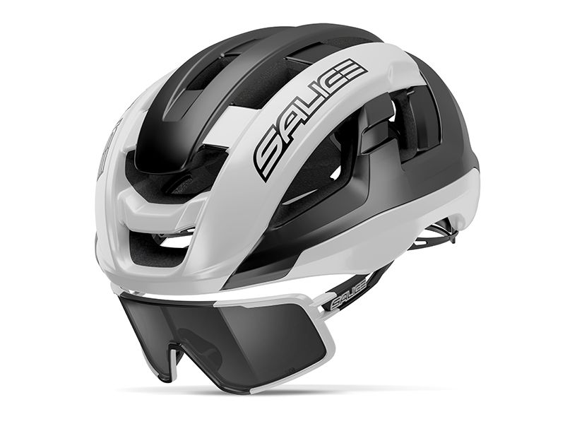 Cyklistická přilba Salice GAVIA WHITE BLACK 