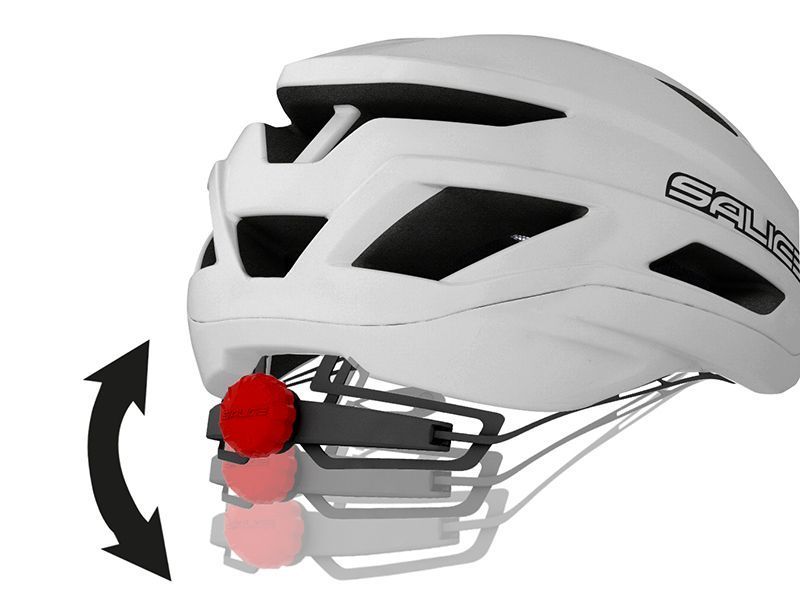 Cyklistická přilba Salice LEVANTE ANTRACITE RED 