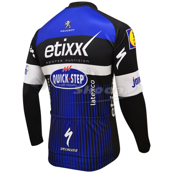 Dres dlouhý rukáv profi týmu ETIXX QUICKSTEP 2016