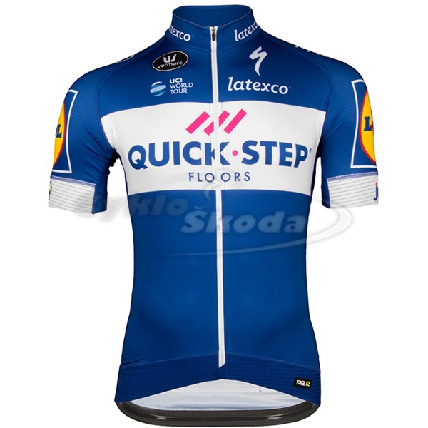 Dres krátký rukáv CLONE profi týmu QUICK STEP FLOORS 2018