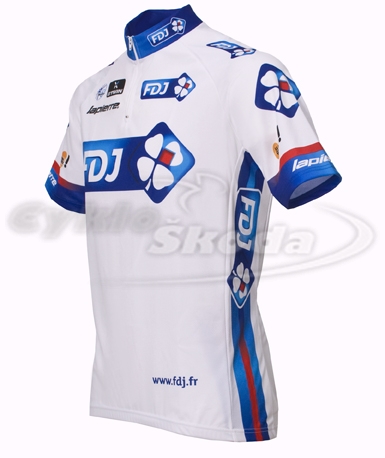 Dres krátký rukáv profi týmu FRANCAISE DES JEUX 2013
