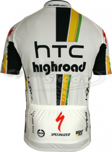 Dres krátký rukáv profi týmu HTC HIGHROAD 2011