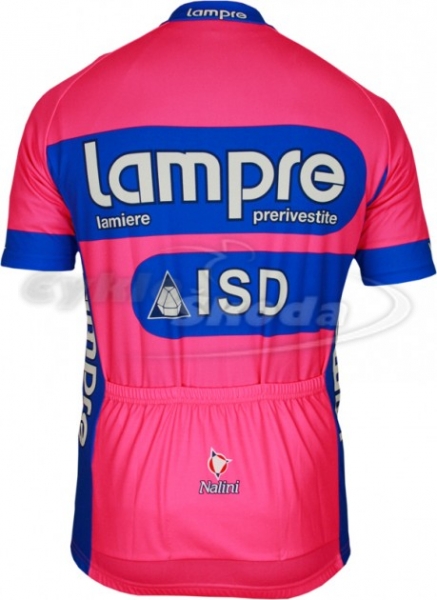 Dres krátký rukáv profi týmu LAMPRE 2012
