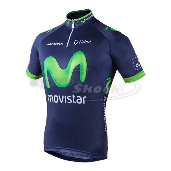 Dres krátký rukáv profi týmu MOVISTAR TEAM AMERICA 2015
