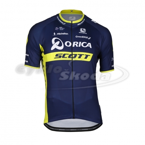 Dres krátký rukáv profi týmu ORICA SCOTT 2017