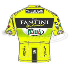Dres krátký rukáv profi týmu VINI FANTINI SELLE ITALIA 2013