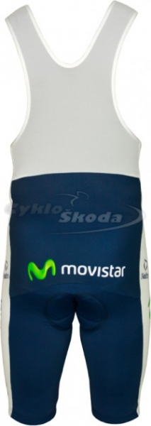 Kraťasy se šrákama profi týmu MOVISTAR 2012