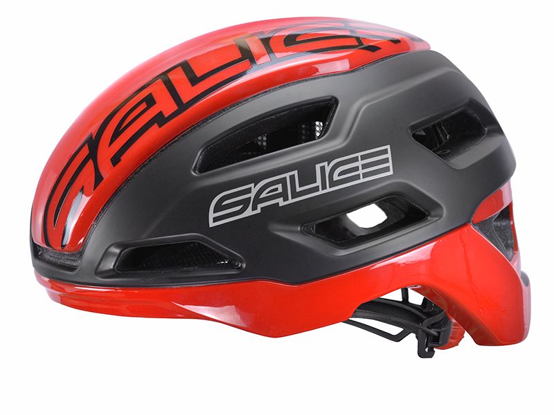 Cyklistická přilba Salice STELVIO BLACK RED