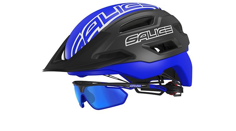 Cyklistická přilba Salice STELVIO BLACK BLUE