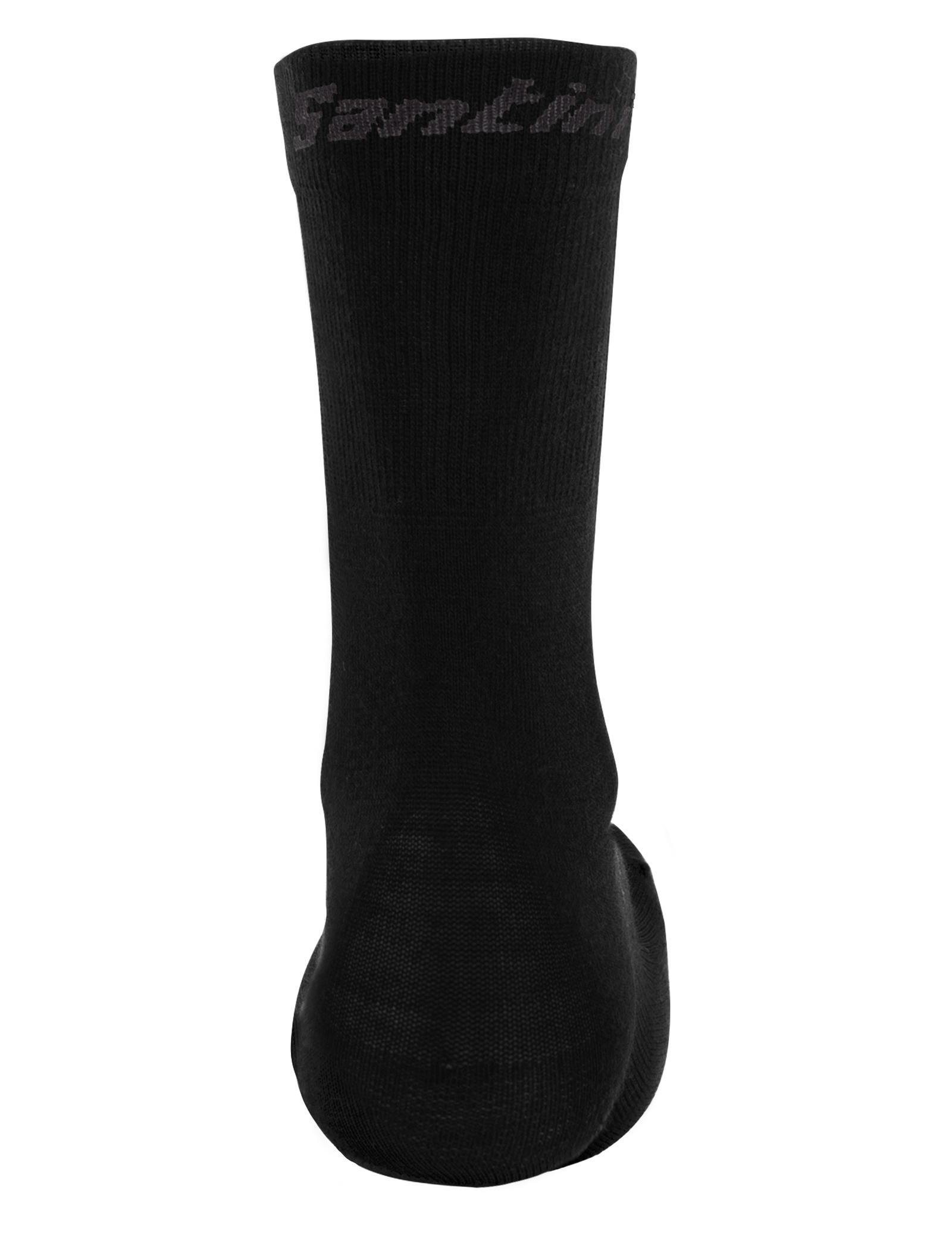 Santini Wool black - zimní ponožky