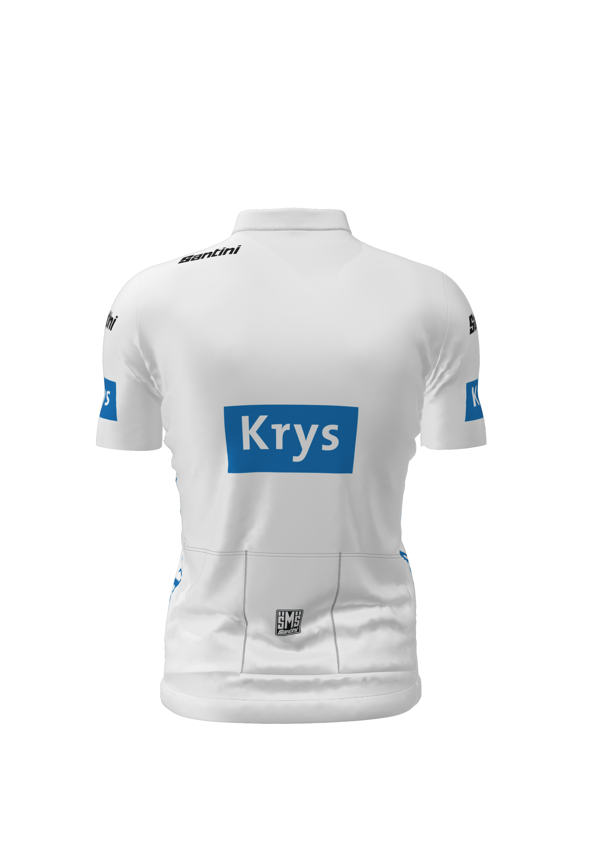 Santini Tour de France 2024 bílý cyklistický dres