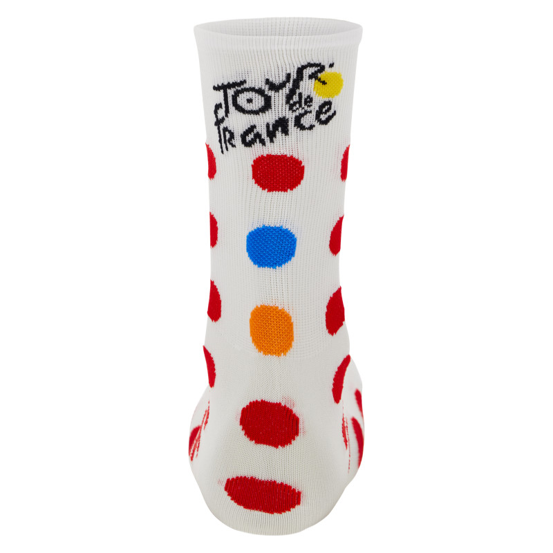 Santini Tour de France puntíkované ponožky