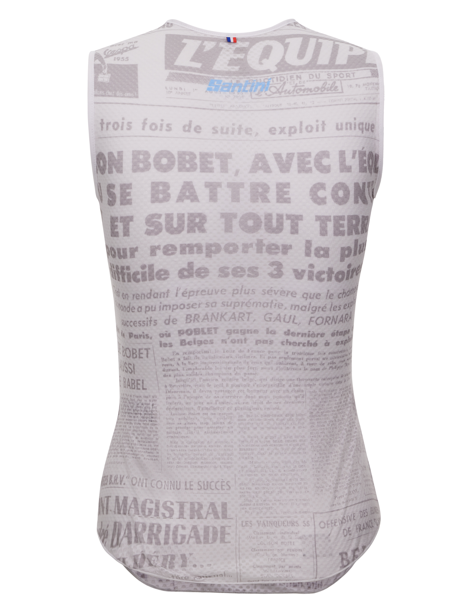 Santini Tour de France le maillot jaune M. Ventoux - triko bez rukávů