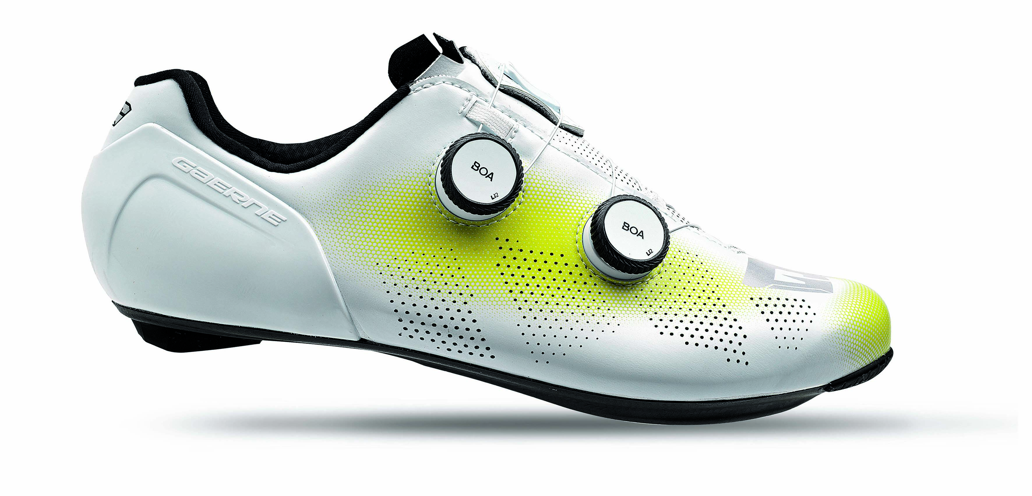 Gaerne Carbon G.Stl Light Yellow/White silniční tretry