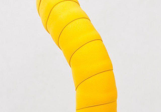 Omotávka Ribbon Cork Plus tmavě žlutá