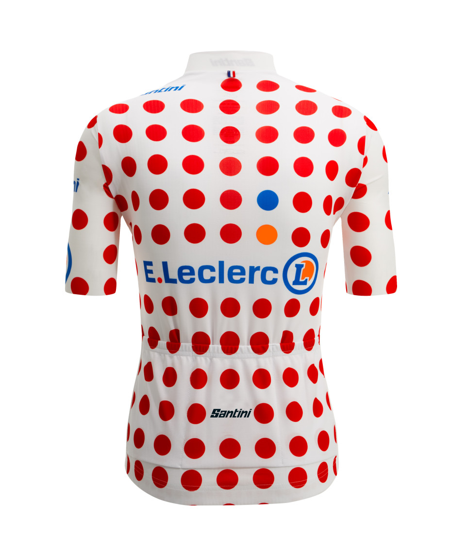Santini Tour de France puntíkovaný cyklistický dres