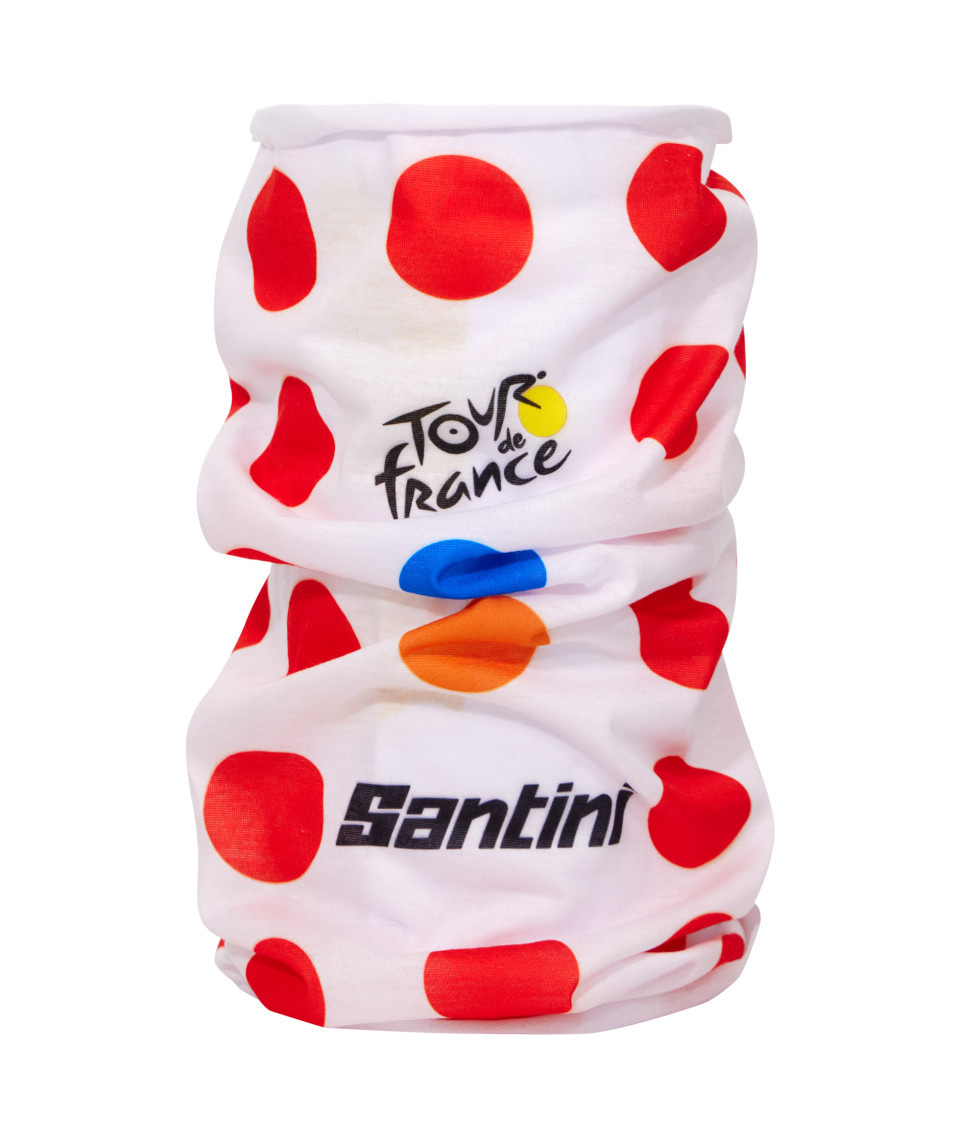Santini Tour de France nákrčník puntíkovaný