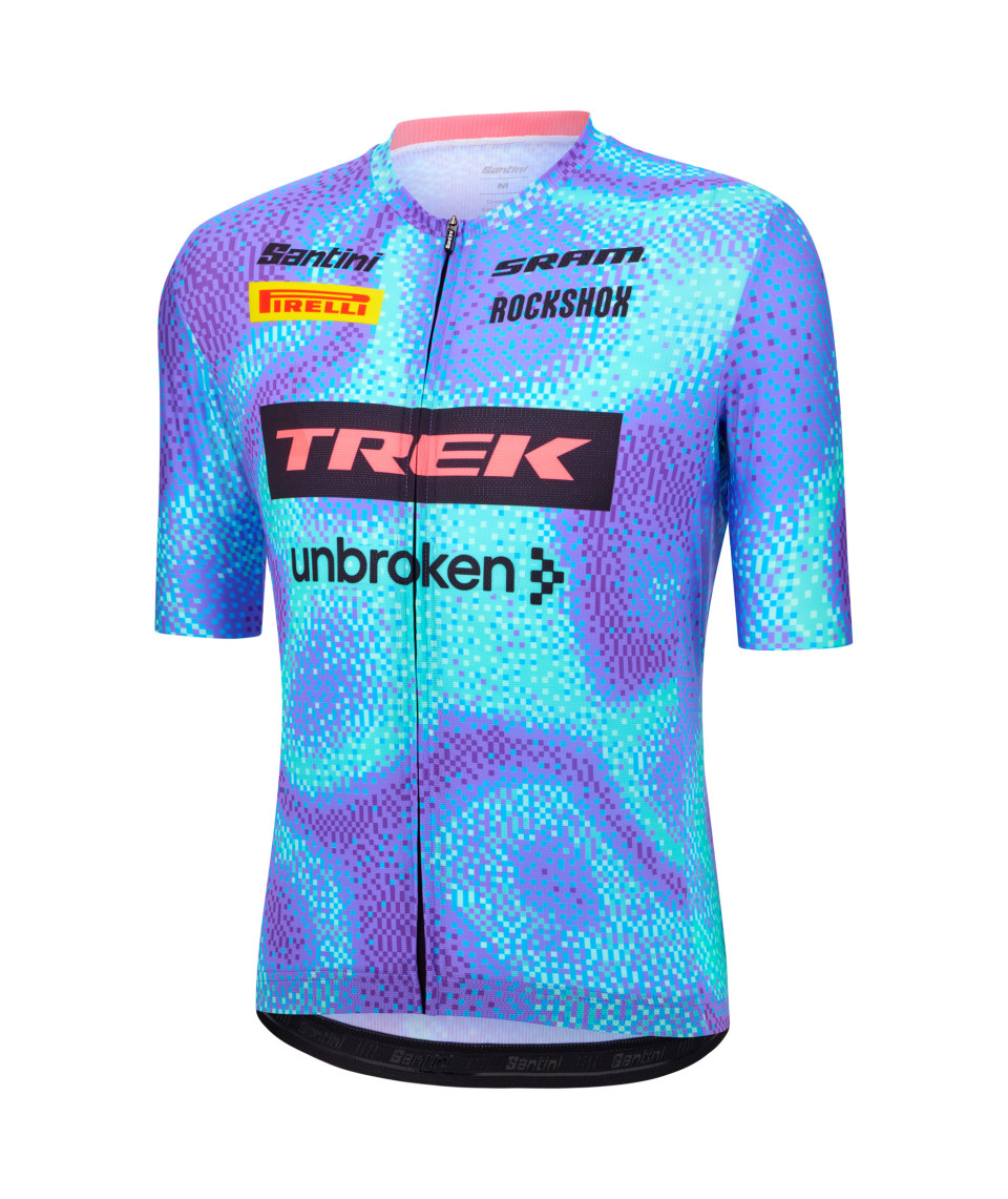 Santini Trek Factory Racing 2026 dres krátký rukáv