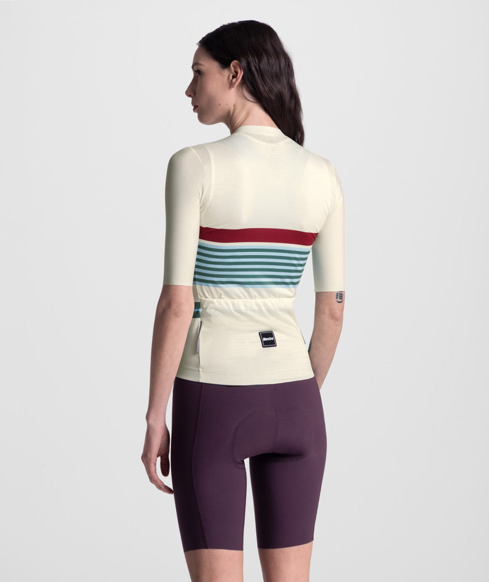 Santini Bengal Evo unisex cyklistický dres cappuccino