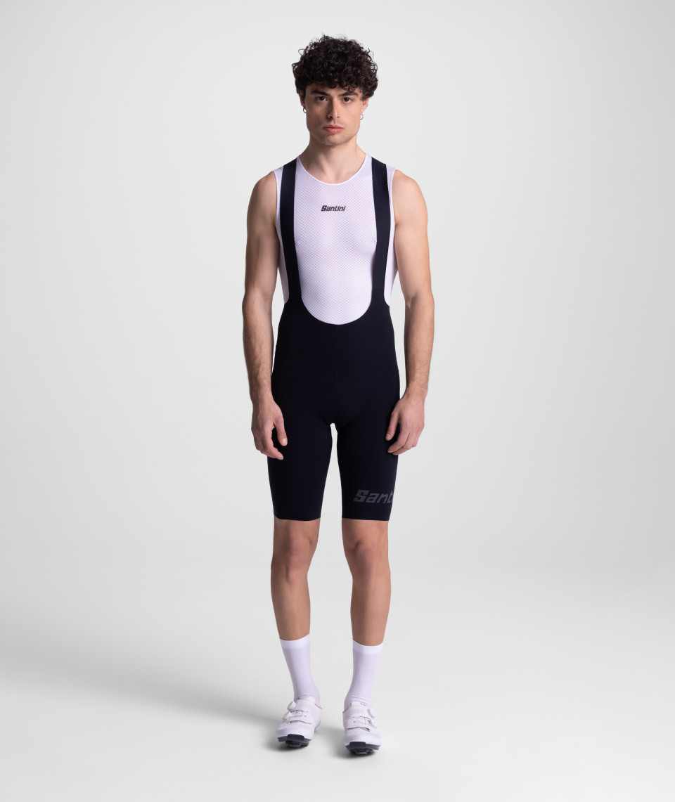 Santini Unico Edge black - kraťasy