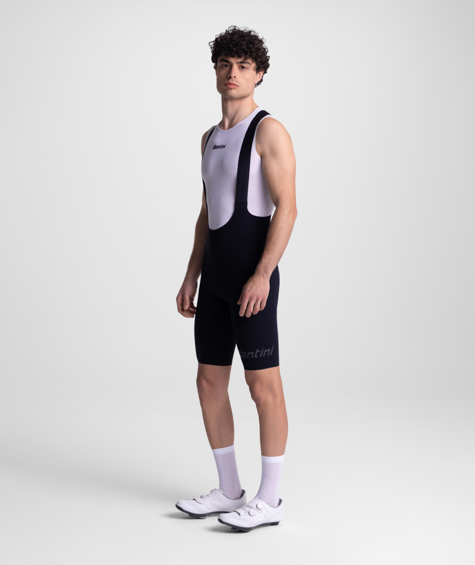 Santini Unico Edge black - kraťasy