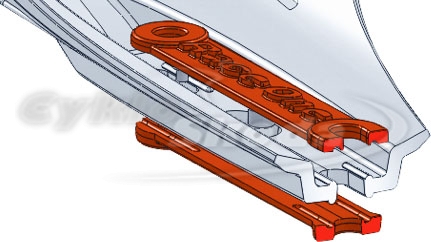Košík X5 Gel White-Sky