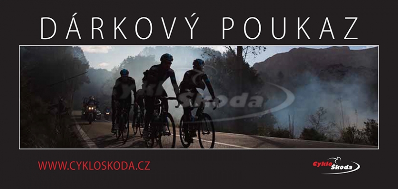 Cyklo dárkový poukaz 1.000 Kč