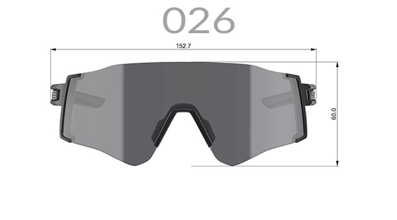 Brýle Salice 026 lime RW blue