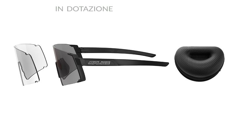 Brýle Salice 027 black RW red