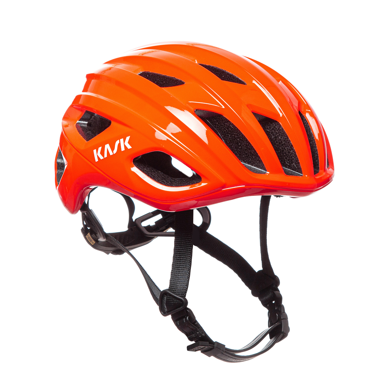 Kask Mojito3 white/red helma