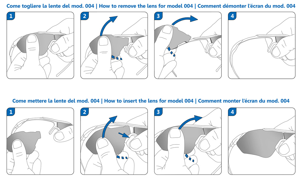 Brýle Salice 006 BLACK BLUE