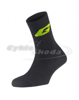 G.PROFESSIONAL LONG SOCKS BLACK YELLOW - ponožky