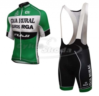 Sada dres a kraťasy CLONE profi týmu CAJA RURAL 2016