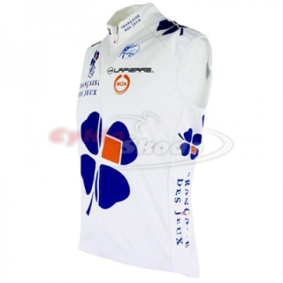 Vesta bez rukávů profi týmu FRANCAISE DES JEUX 2010