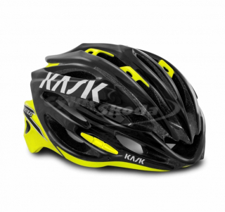 Přilba Kask VERTIGO 2.0 BLACK-YELLOW FLUO