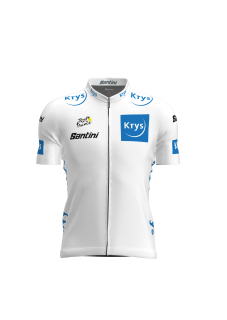Santini Tour de France 2024 bílý cyklistický dres
