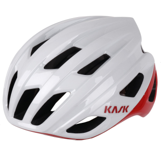 Kask Mojito3 white/red helma