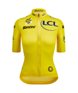 Santini Tour de France 2024 žlutý dámský cyklistický dres